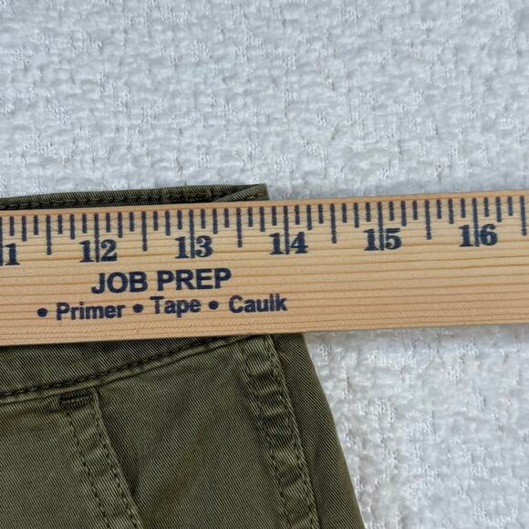 Madewell Stovepipe Fatigue Pants: TENCEL™ Lyocell Edition olive green size 27 - Picture 5 of 8